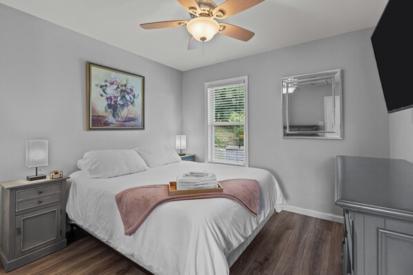 1 bedroom, WiFi, bed sheets