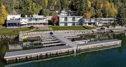 New! Lakeside Studio near Glacier!