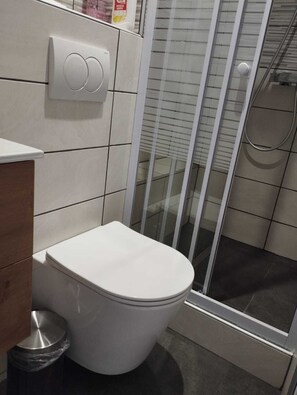 Hair dryer, towels, soap, shampoo - Studio Centre Ville Proche Embarcadère (Évian-les-Bains)