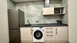 Comfort Apartment, 2 Bedrooms | Private kitchen | Electric kettle - Five Hotel (Bishkek)