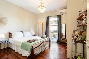 2 chambres, fer et planche Ă repasser, Wi-Fi, draps fournis