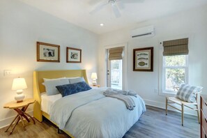 2 makuuhuonetta, silitysrauta/-lauta, ilmainen Wi-Fi, vuodevaatteet