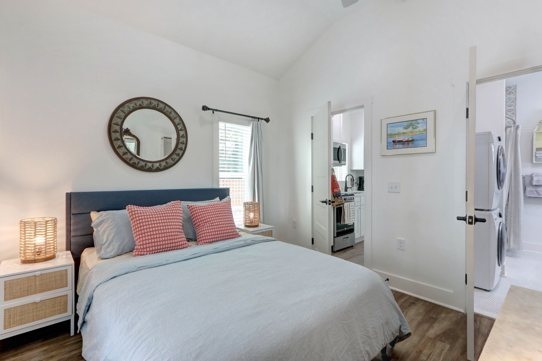 1 makuuhuone, silitysrauta/-lauta, ilmainen Wi-Fi, vuodevaatteet