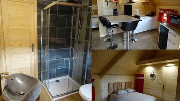 1 chambre, lit parapluie, draps fournis