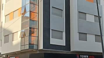 Fassade der Unterkunft