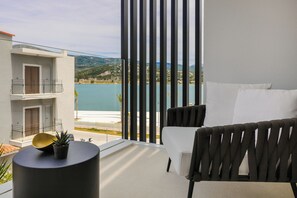 Design Room with Side Sea View | Balcony view - CASALY HOTEL & SPA (Kefalonia)
