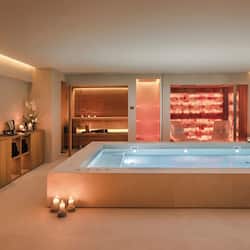 Sauna, hot tub, steam room, body treatments, hot stone massages