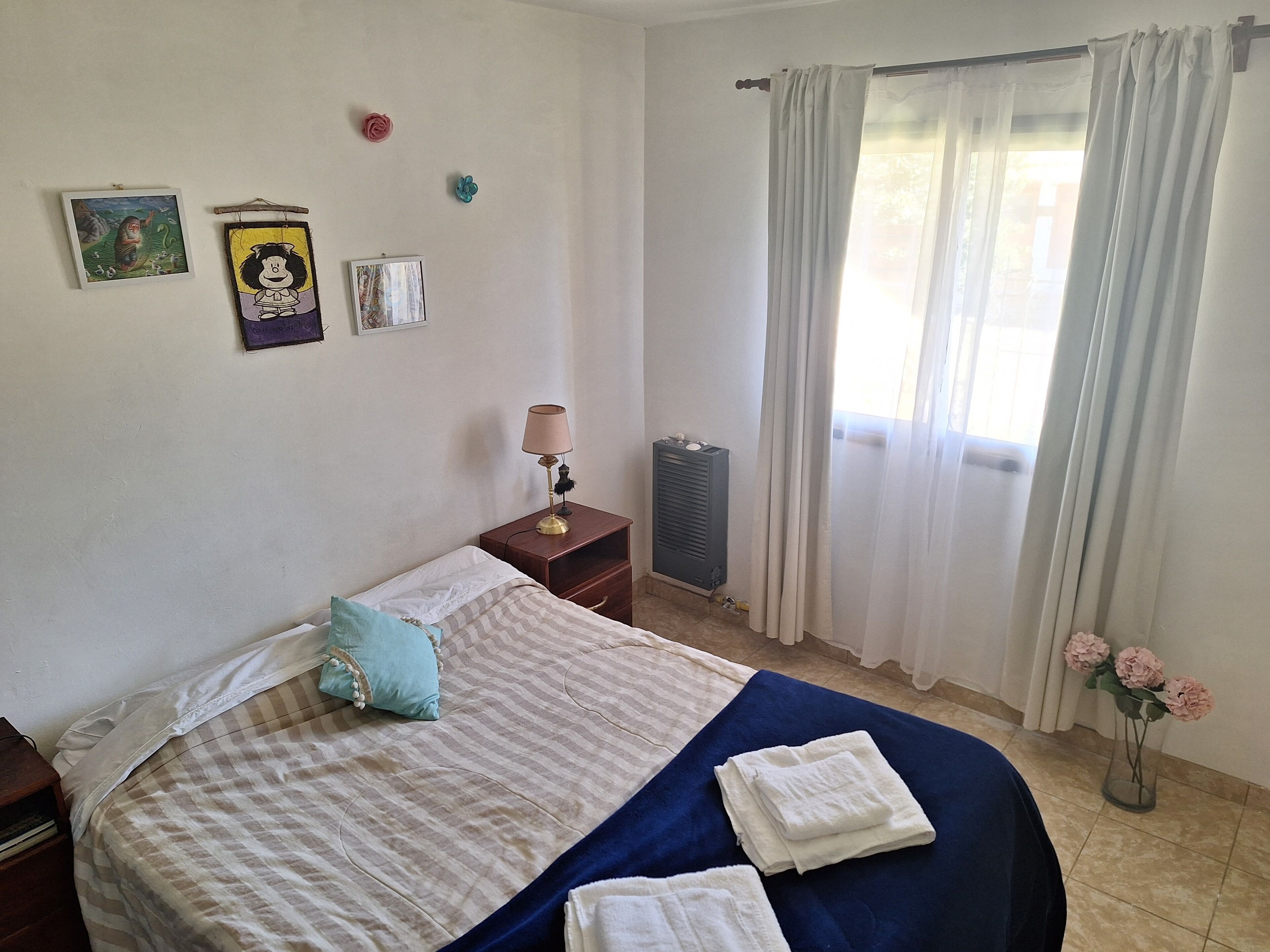 2 habitaciones, wifi y ropa de cama 