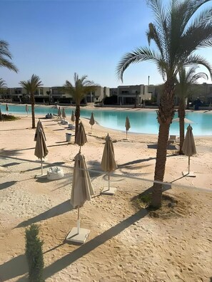 Pool - Chill at Salty Life, Pool & Balcony, Azha, Sokhna (Ataqah)