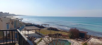 Big apartment in villa on the sea.very romantic &quit place with special beache