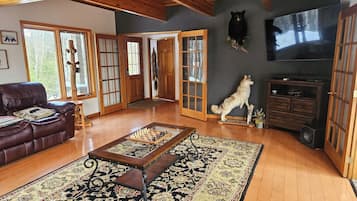 Tv, videospil, dvd-afspiller, bordfodbold