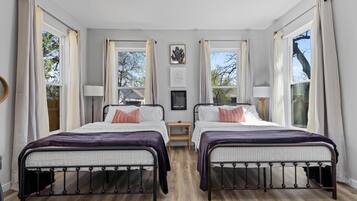 4 bedrooms, iron/ironing board, travel crib, WiFi