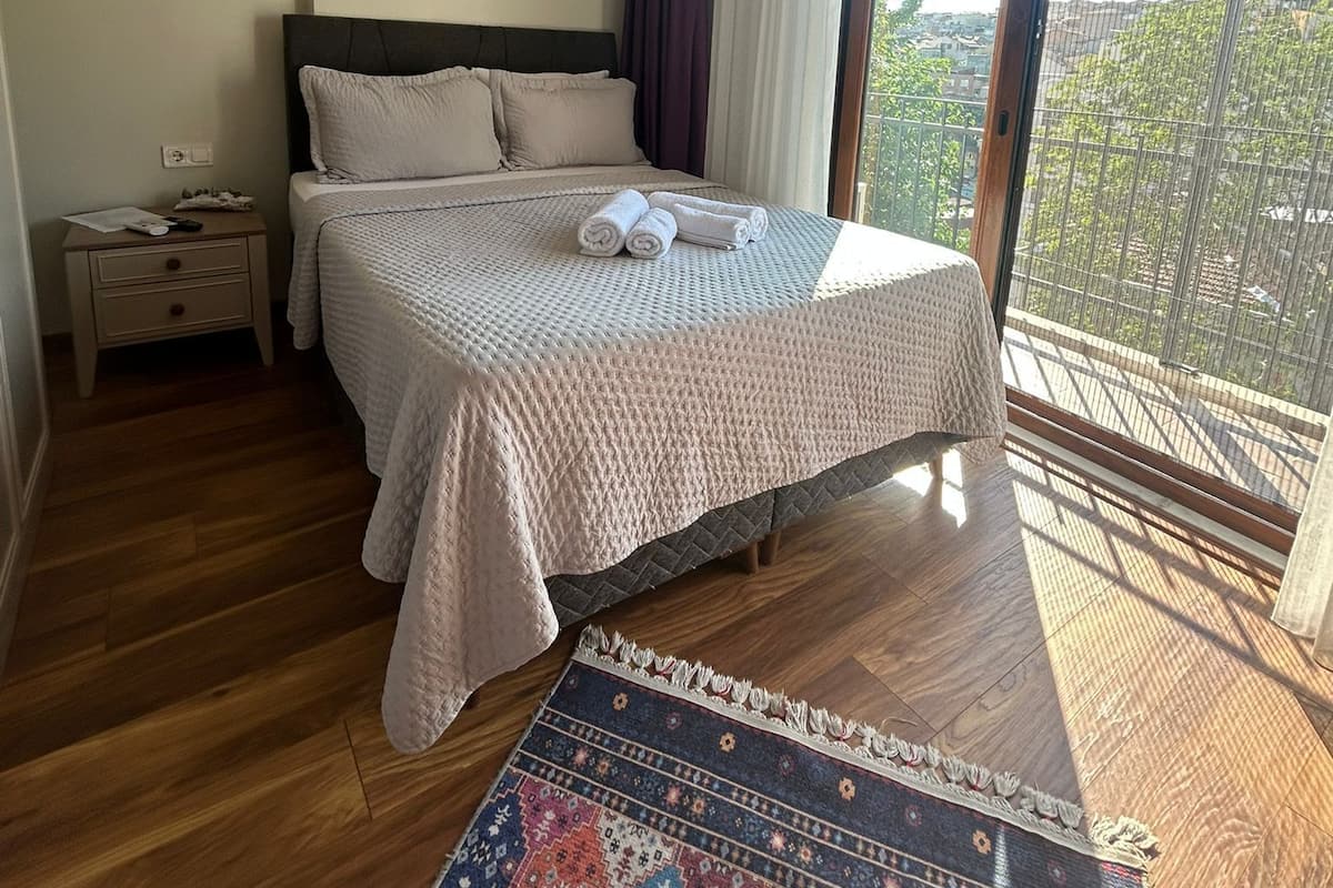 1 phòng ngủ, bộ trải giường bằng vải cotton Ai Cập