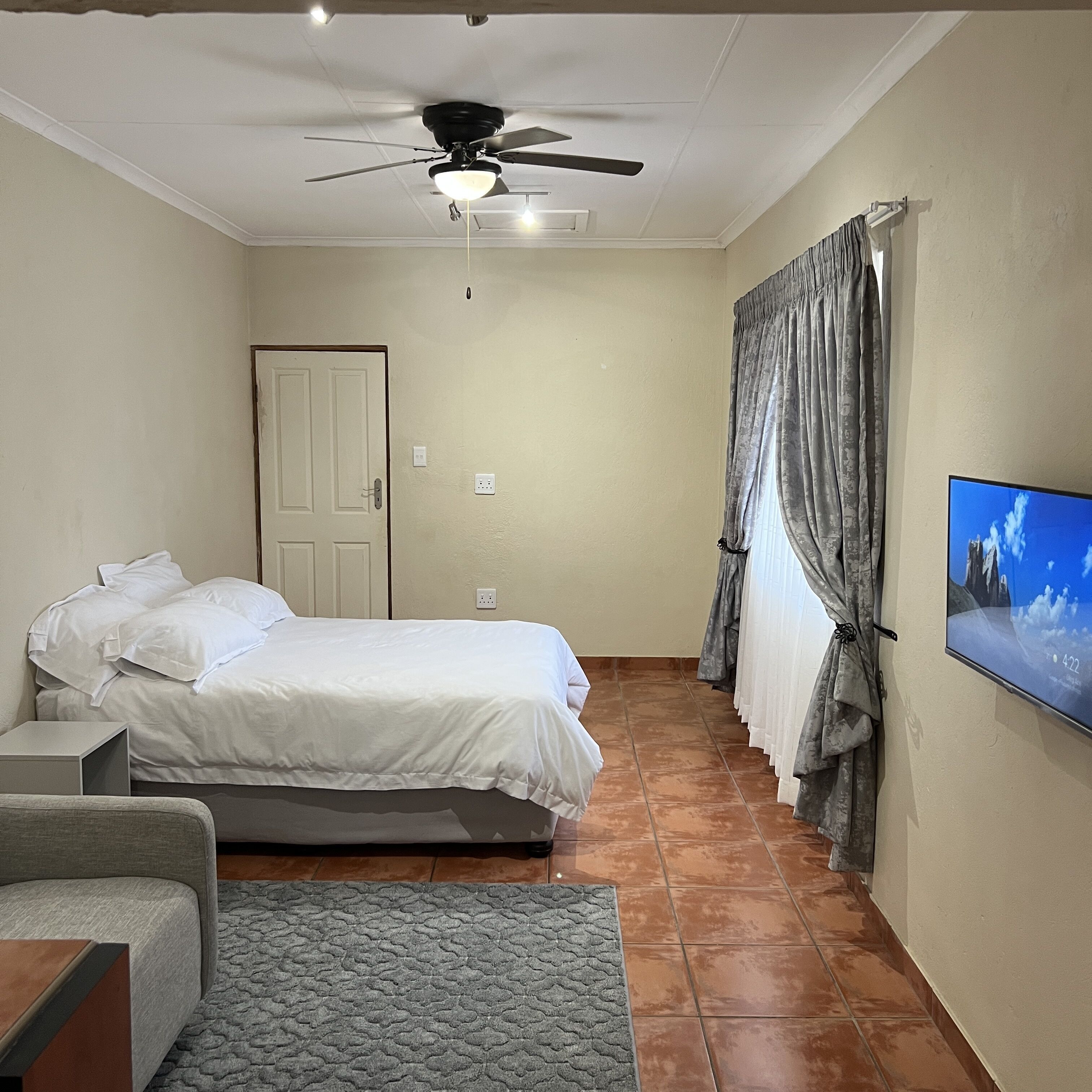 1 Schlafzimmer, Bügeleisen/Bügelbrett, kostenloses WLAN, Bettwäsche