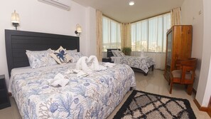 3 多间卧室、加厚床垫、迷你吧、特色家居