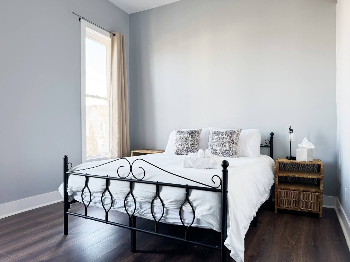 1 chambre, fer et planche à repasser, Wi-Fi, draps fournis