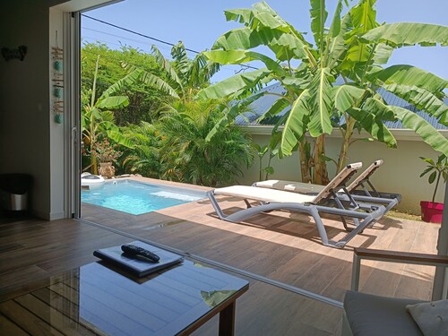 Bungalow « Carambole » 2 Adultes à Sainte Anne Guadeloupe