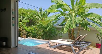Bungalow « Carambole » 2 Adultes à Sainte Anne Guadeloupe
