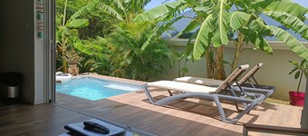 Bungalow « Carambole » 2 Adultes à Sainte Anne Guadeloupe