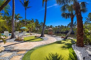 Property grounds - La Hacienda: Dock on Canal, Full Game Room, Pool (Anna Maria)