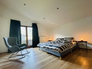 3 chambres, draps fournis