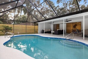 Opvarmet pool