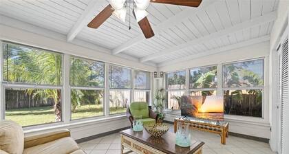 Coastal Chic House in Cocoa Beach w/Private Yard - Walk to Beach, Pier & Ron-Jon