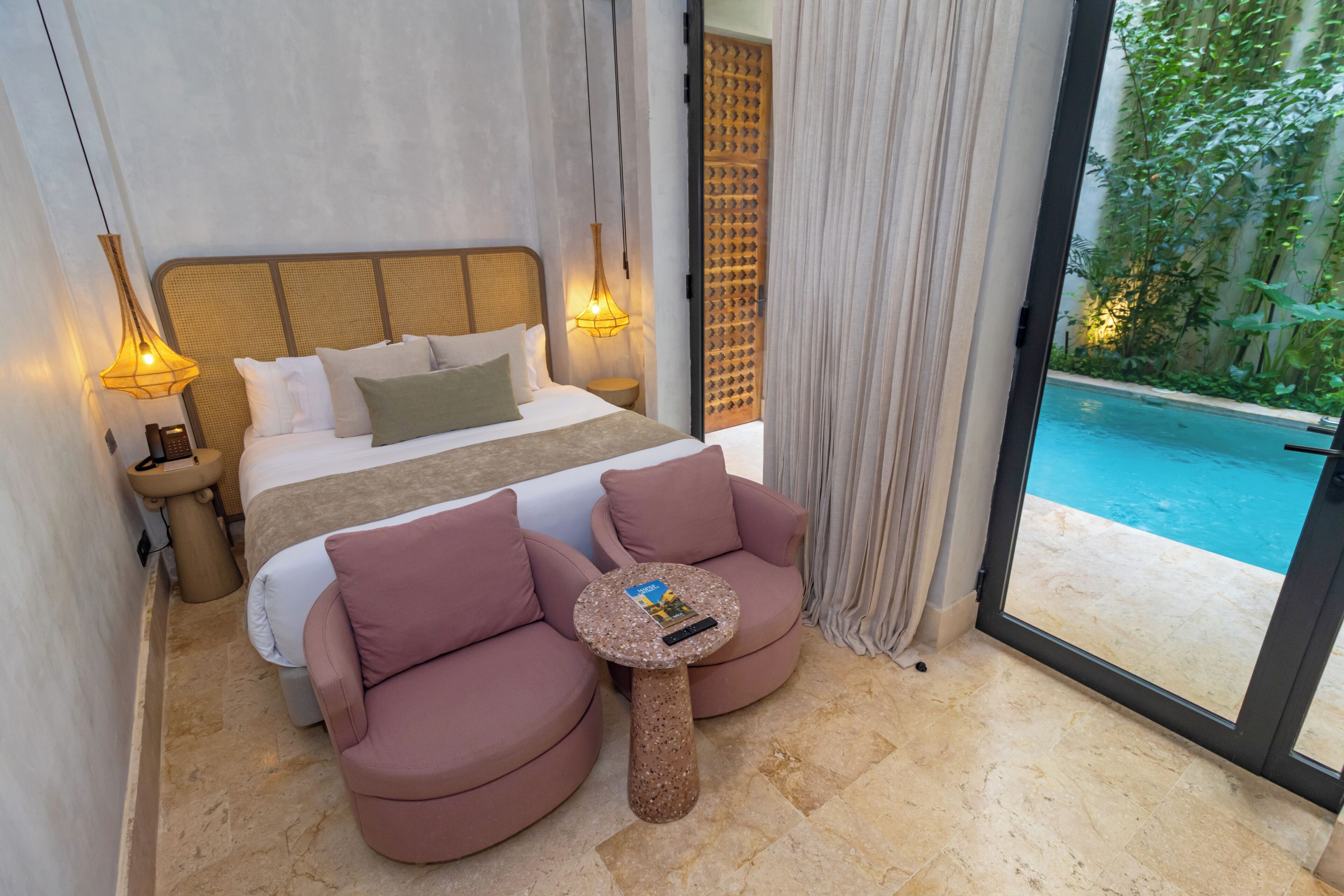 Presidential Suite, 2 Bedrooms, Private Pool, Ground Floor | Premium bedding, pillowtop beds, minibar, in-room safe