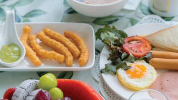 Sudah termasuk sarapan ala kontinental setiap hari