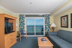 TV - 20th Floor Two Bedroom Oceanfront Condo (Myrtle Beach)
