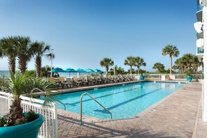 Pool - Dazzling Oceanfront 1 BR Condo19th Floor (Myrtle Beach)