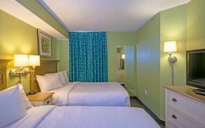 2 quartos, acesso à internet, roupa de cama