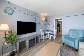 TV - Enchanting Serenity: Oceanfront Suite 14th Floor (Myrtle Beach)