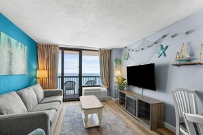 TV - Enchanting Serenity: Oceanfront Suite 14th Floor (Myrtle Beach)