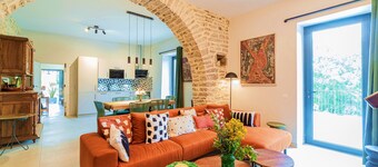Cottage in a stone farmhouse in the heart of a vineyard estate in Pic Saint-Loup