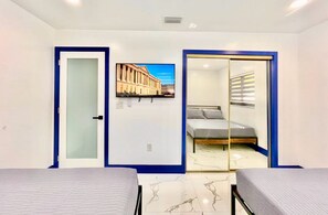 4 bedrooms, iron/ironing board, travel crib, WiFi