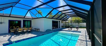 Cape Coral Saltwater Pool Retreat