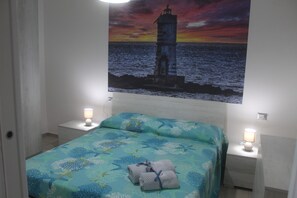 2 Schlafzimmer, Zimmersafe, Bügeleisen/Bügelbrett, Reisekinderbett