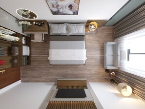 Down comforters, memory foam beds, individually furnished, desk - Tam Coc LiLy Homestay (Hoa Lu)