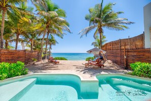 A heated pool - Spacious luxury in this 7 bedroom villa, 2 pools and so much more! (Akumal)
