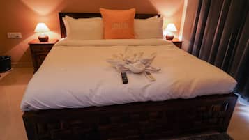 2 slaapkamers, een strijkplank/strijkijzer, wifi, beddengoed