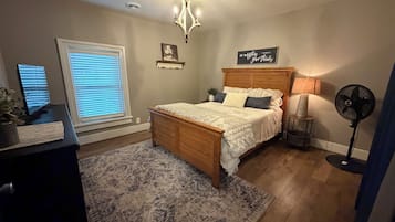 1 makuuhuone, silitysrauta/-lauta, ilmainen Wi-Fi, vuodevaatteet