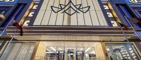 Façade de l’hébergement