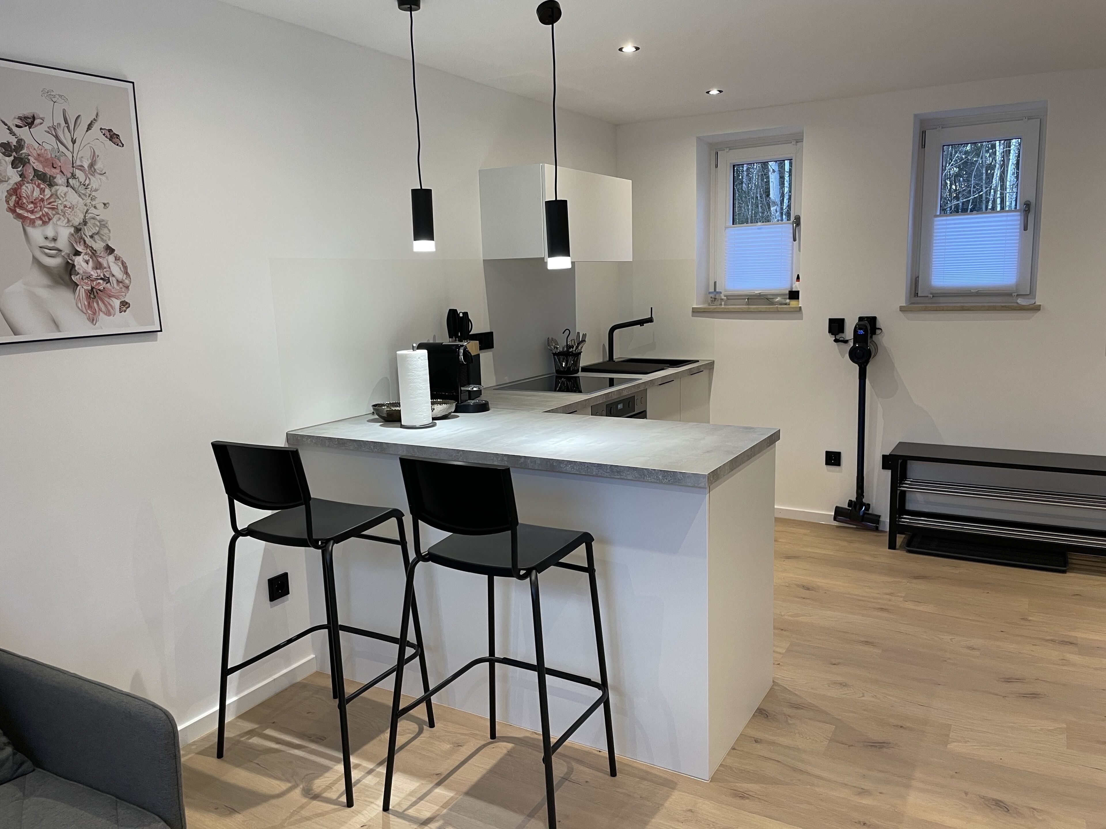 Réfrigérateur, four, plaque de cuisson, lave-vaisselle