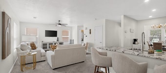 Peaceful 3bd/2.5ba home w/ yard, garage