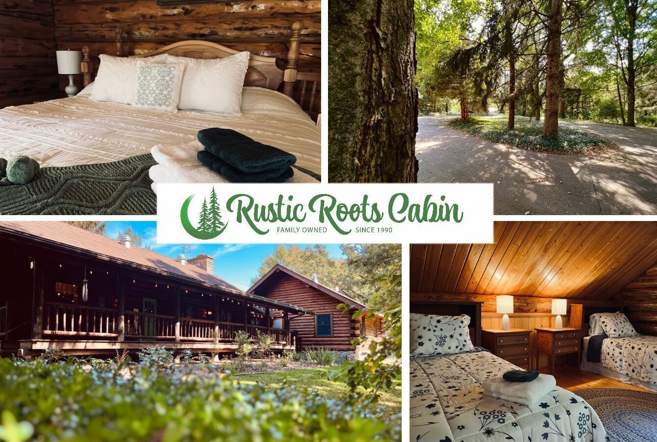 Rustic Roots Cabin 3bd/3ba Cozy/Shipshewana/ND