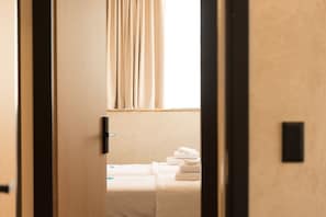 Egyptian cotton sheets, premium bedding, desk, blackout curtains