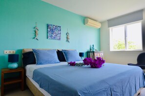 1 bedroom, blackout drapes, iron/ironing board, free cribs/infant beds - Blue Bay Beach Apartments (Sint Michiel)