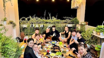 Outdoor dining