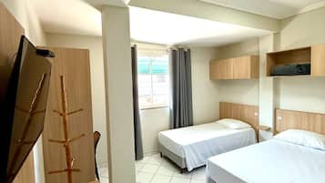 Standard Triple Room | Hypo-allergenic bedding, laptop workspace, free WiFi, bed sheets